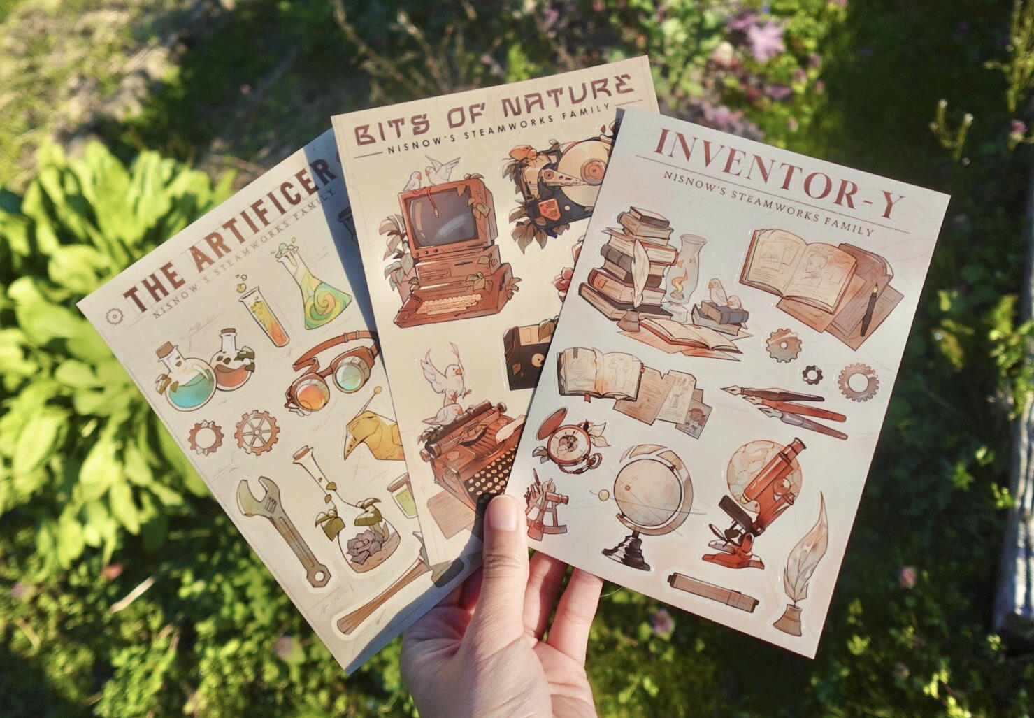 5x7 Sticker Sheets
