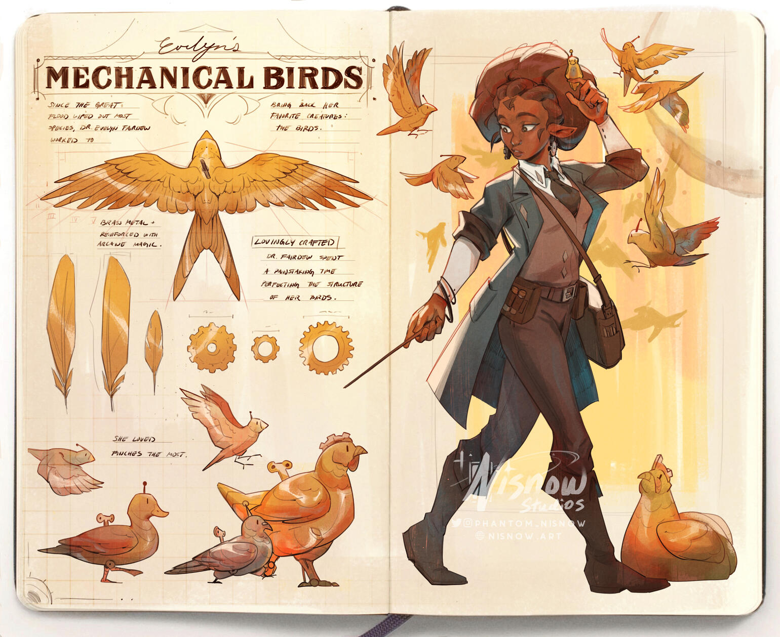 Evelyn's Marvelous Mechanical Birds (2024)