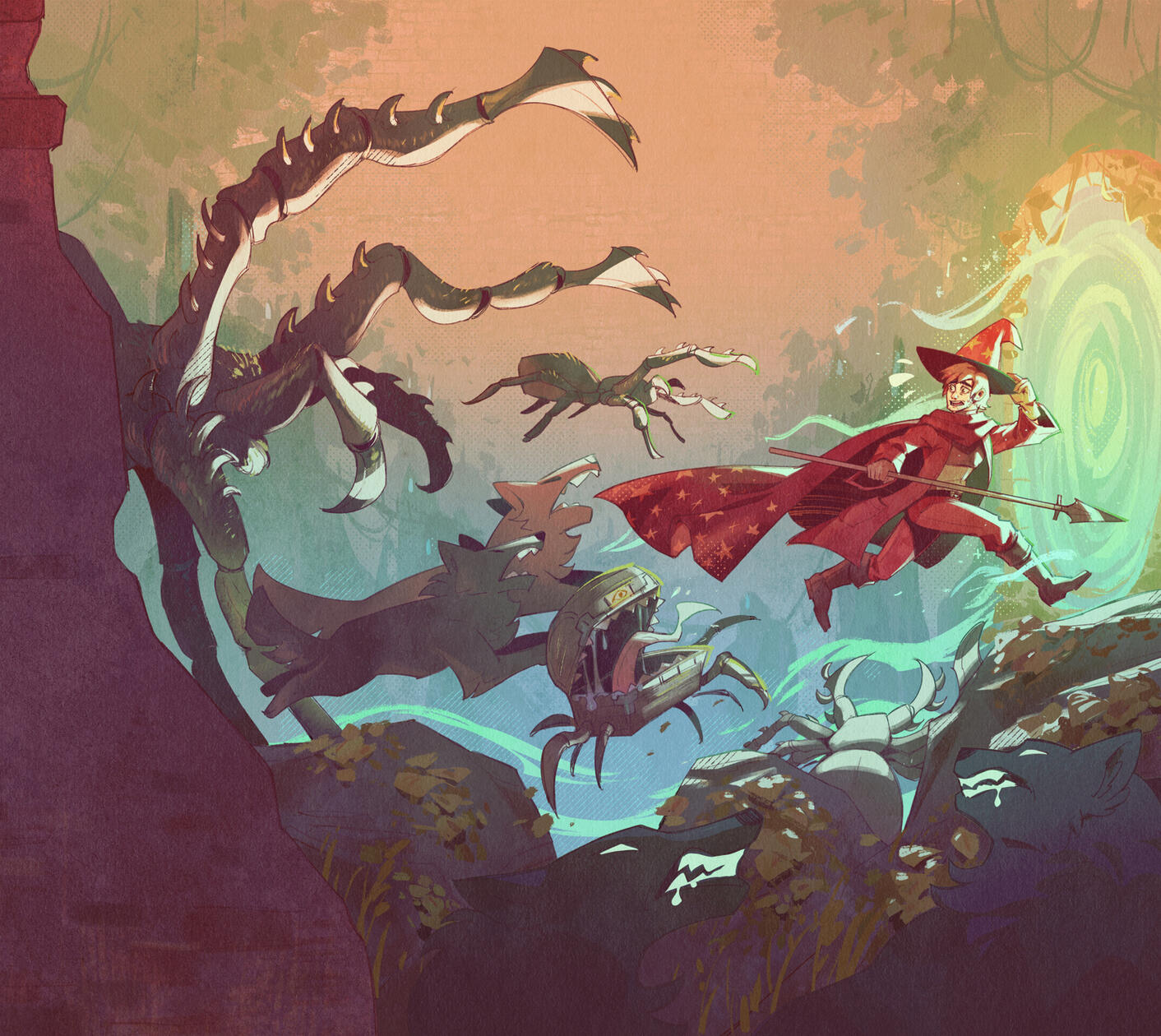 The Ruby Magician Book 1 Cover - Podium Publishing (AD: Leah Zink)