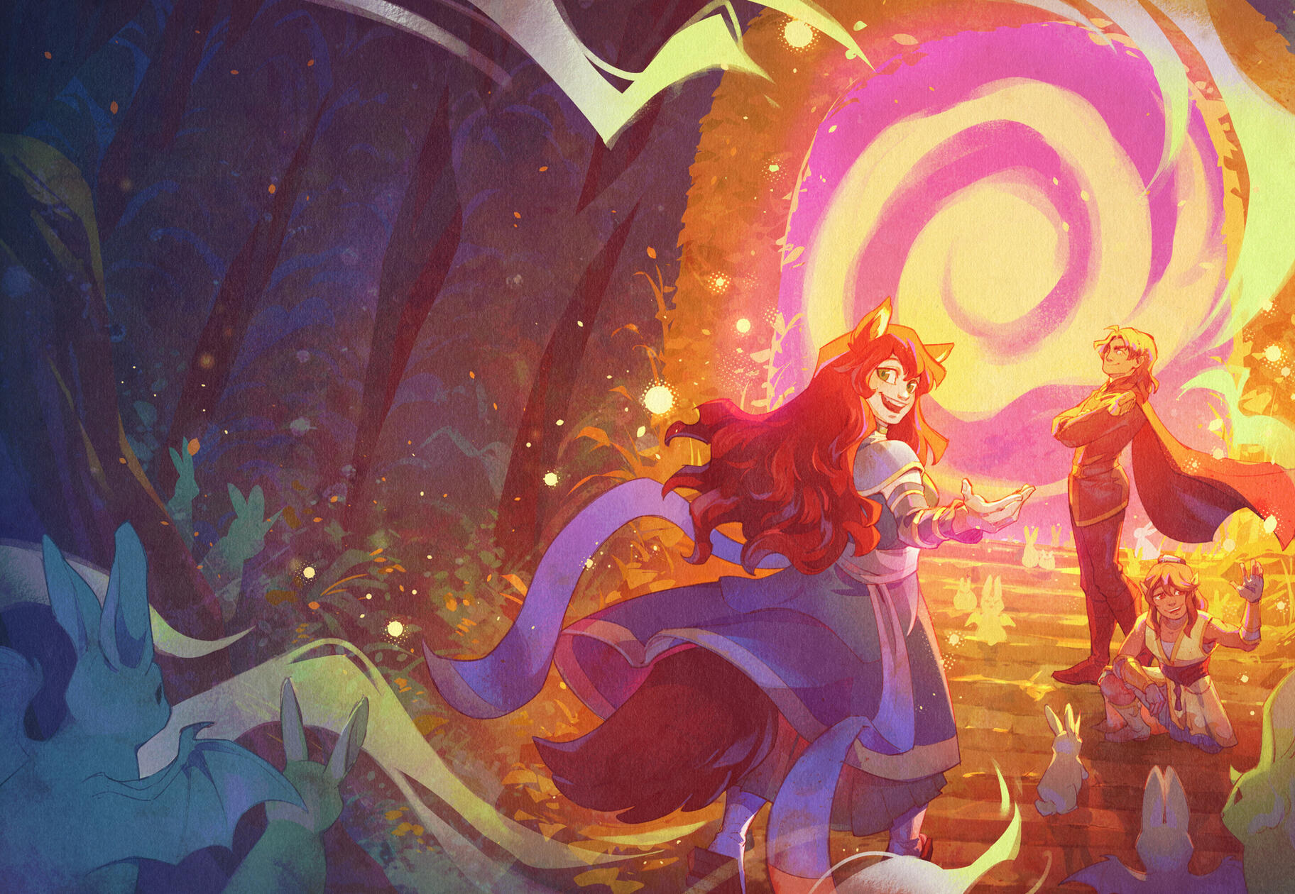 Down the Rabbit Hole Book 1 Cover - Podium Publishing (AD: Anneka Peterson)