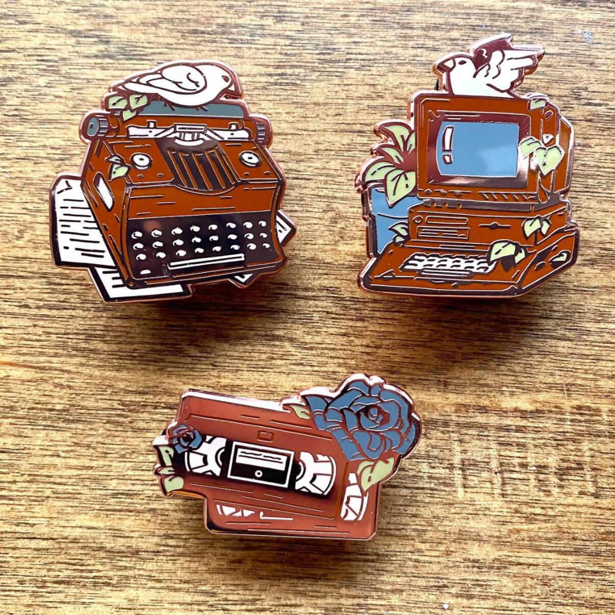 Tech Enamel Pins