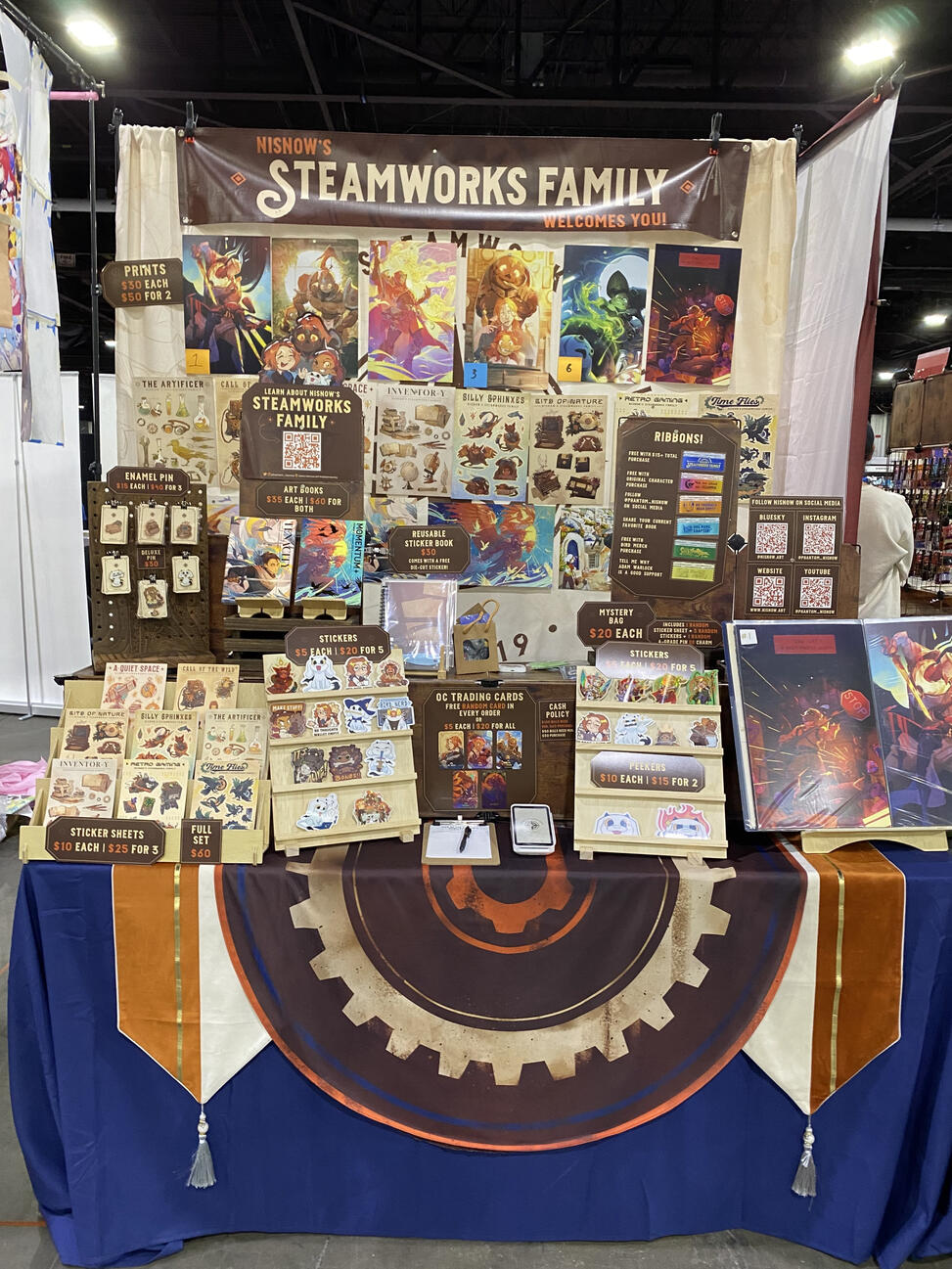 Momocon 2025 6 ft. table