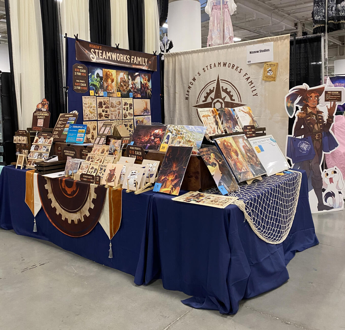 Sakuracon 10x10 corner booth