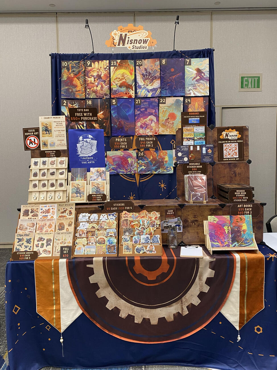 DragonCon 6 ft. table