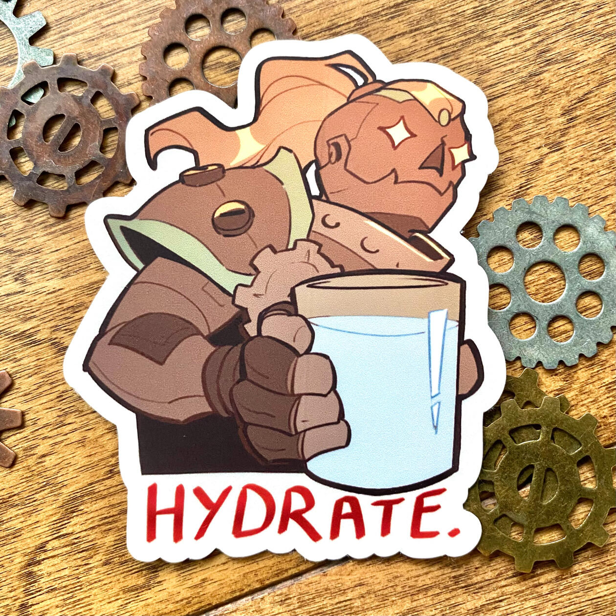 "HYDRATE" Sticker