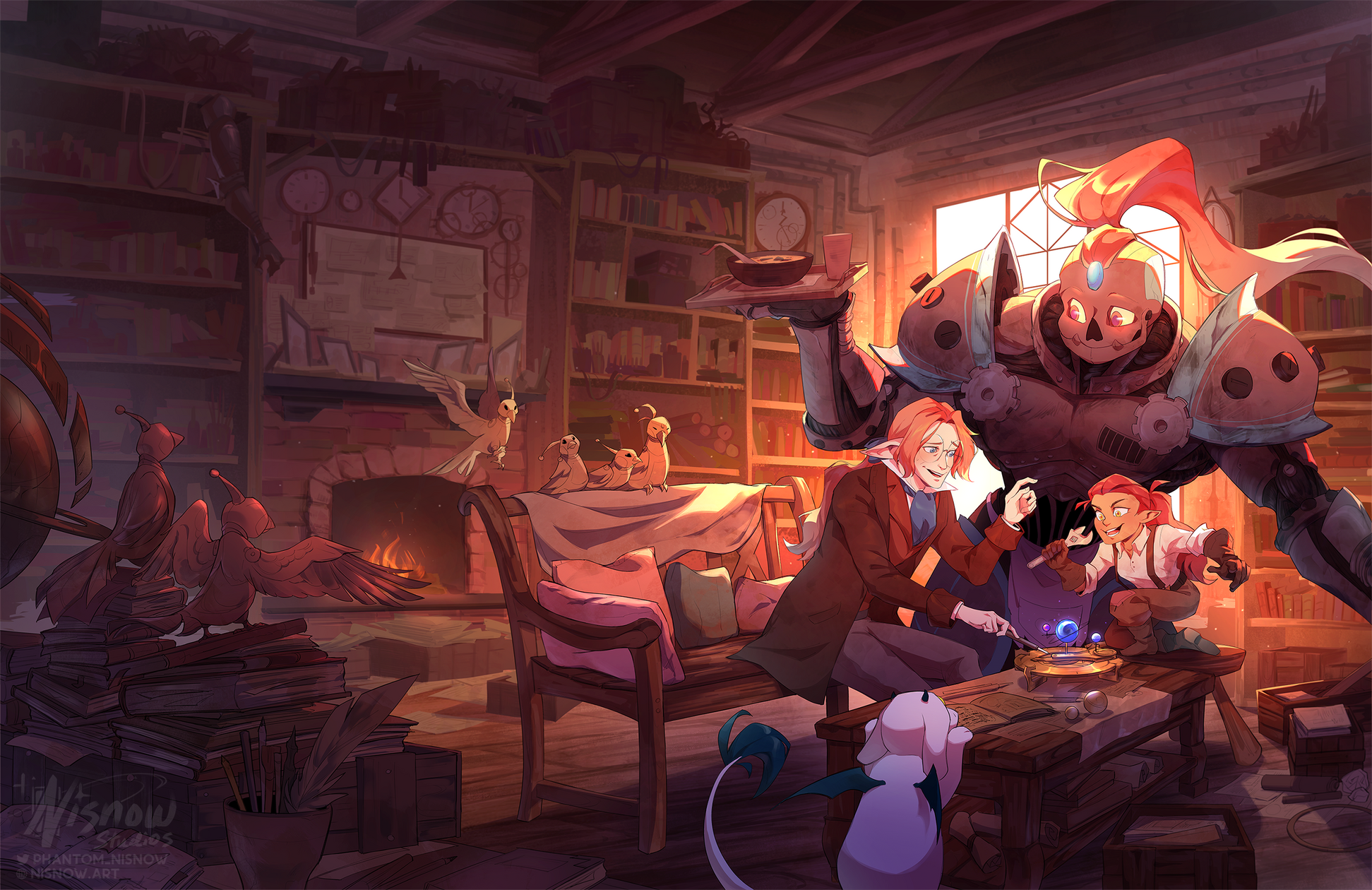 The Clockmaker&#39;s Daughter Cover (2023)