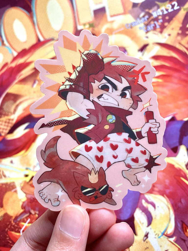 Dungeon Crawler Carl Sticker