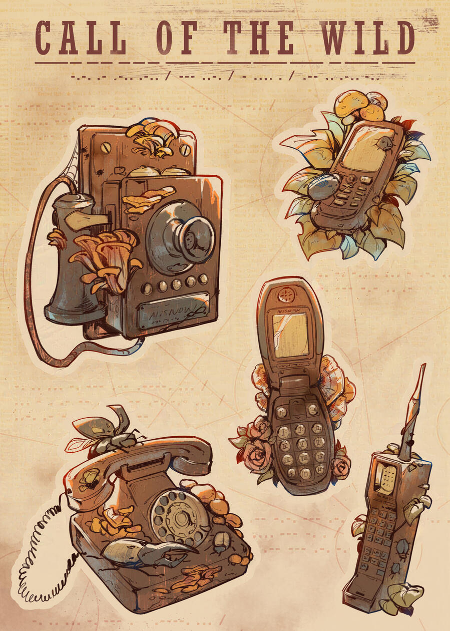 Call of the Wild Sticker Sheet