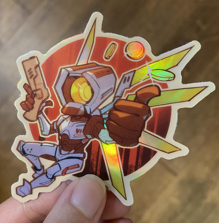 Ultrakill V1 Sticker